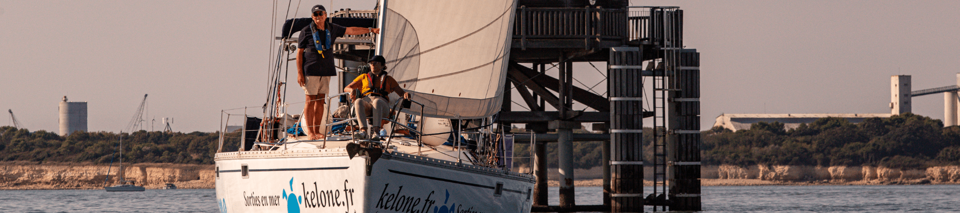 Sortie en bateau voilier au départ de La Rochelle - Kelone